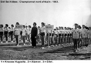 SIDI BEL ABBES  CHAMPIONNAT NORD AFRICAIN